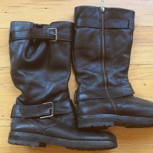 Gentle Souls | Buckled-Up Leather Boots (sz 7.5)
